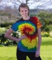 Preview: Rainbow Tie Dye T-Shirt