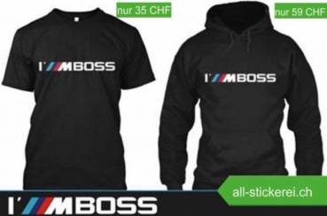 I`M BOSS|Duo Pack|T-Shirt|Sweatshirt|SONDER AKTION