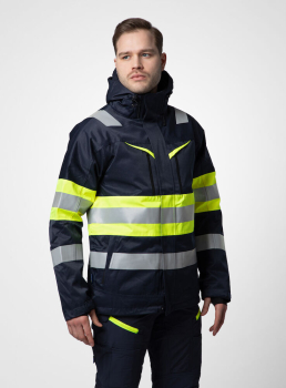 6454 GEFÜTTERTE FUNKTIONSJACKE EN ISO 20471 CLASS 1