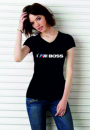 IM BOSS T-Shirt Ladie `s  Style